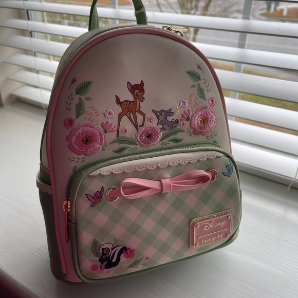 New Loungefly Bambi Springtime Mini Backpack main image 16